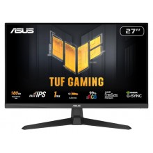 27" ASUS TUF VG279Q3A, Black, IPS, 1920x1080, 180Hz, FreeSync, 1msGTG, 250cd, CR1000:1, HDMI+DP,Spkrs